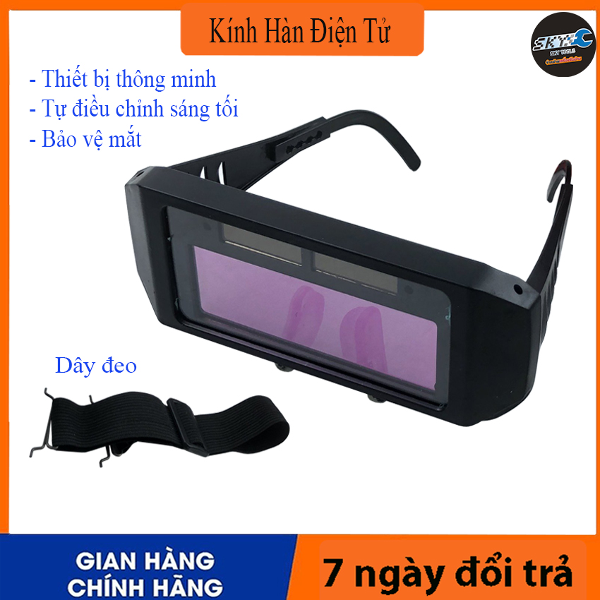 Kính hàn điện tử kh102, kính hàn điện tử, kính hàn tự động cao cấp kh102 - new model 2021