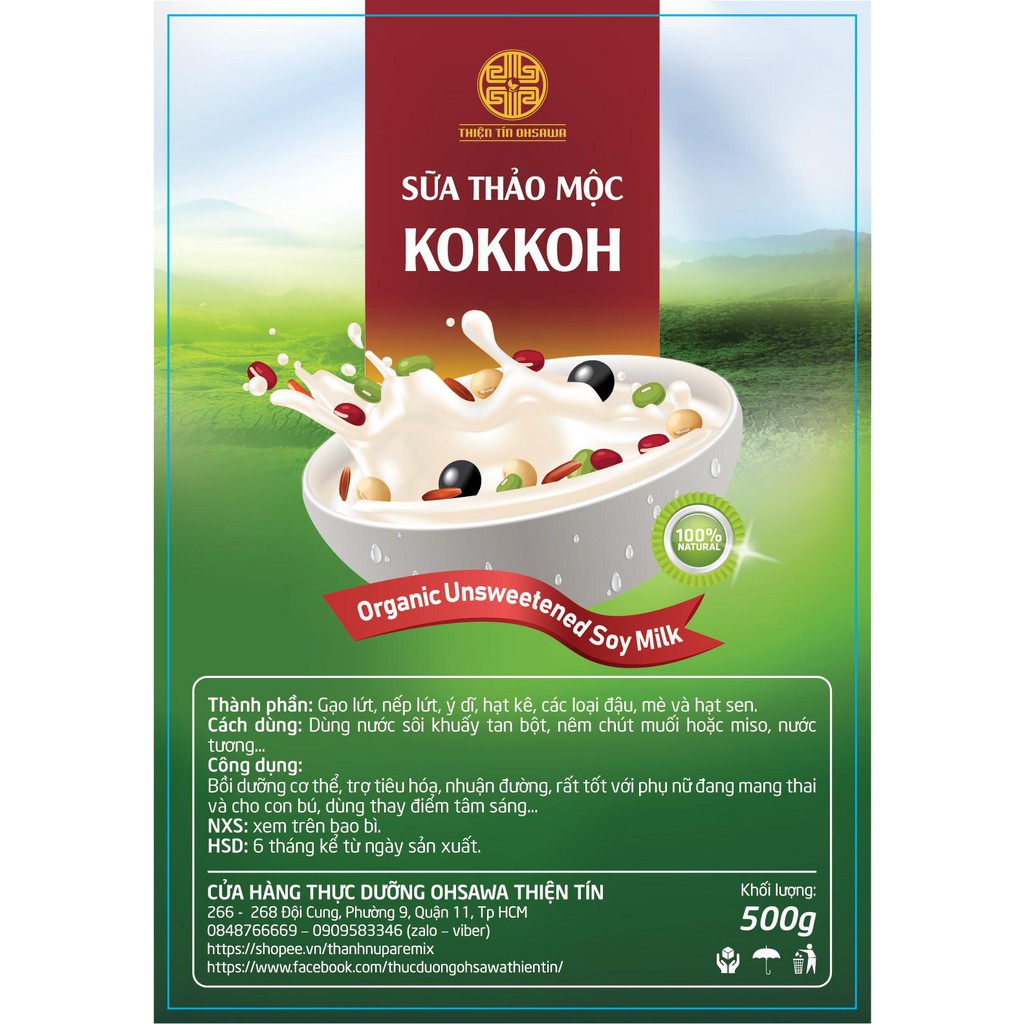 Sữa thảo mộc kohkoh 500g