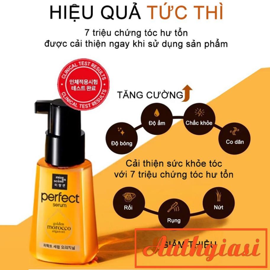 Tinh dầu serum dưỡng tóc Miseen scène Perfect 70ml dưỡng tóc uốn duỗi khô sơ chắc khỏe đẹp tóc ellips Ngọc Ý Cosmetics