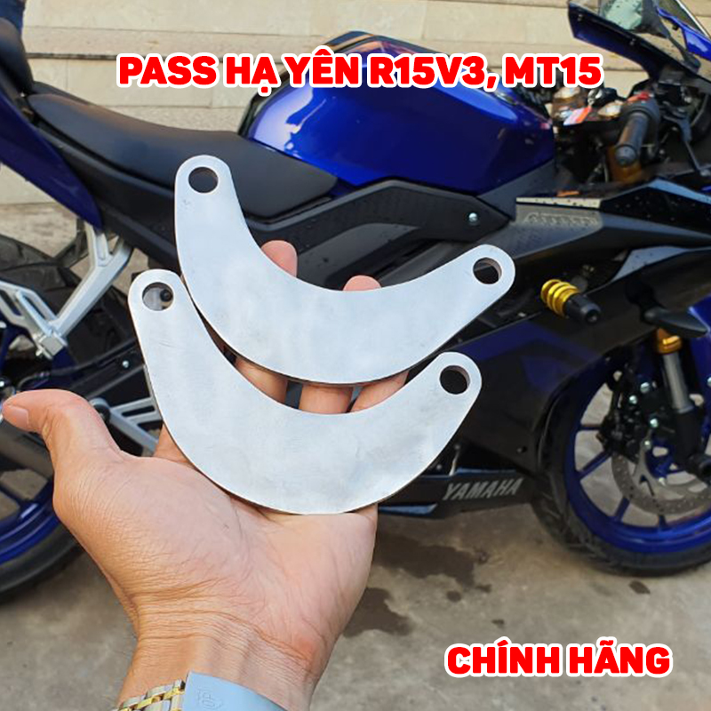 Pass hạ chiều cao yên Yamaha R15V3, Mt15 chính hãng