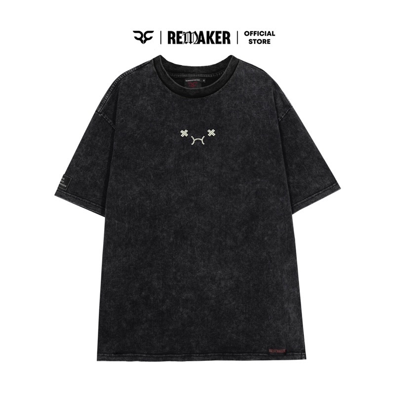 Áo thun remaker bling coddle tee oversize unisex tay lỡ - washed - local brand chính hãng