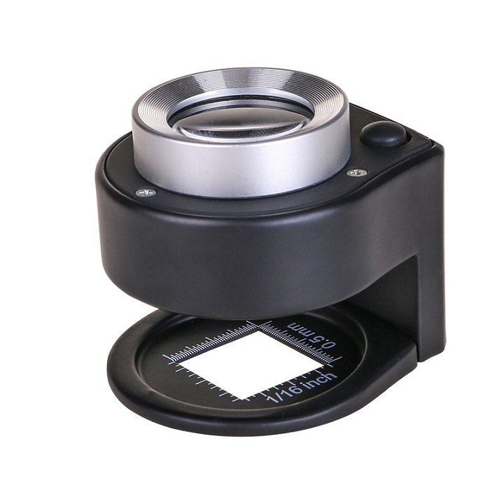 Kính lúp cao cấp 30x có thước đo k2106