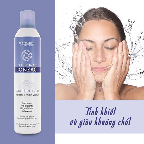 [HCM]XỊT KHOÁNG CẤP NƯỚC DƯỠNG ẨM JONZAC EAU THERMALE THERMAL SPRING WATER 300ML CHÍNH HÃNG - 7507