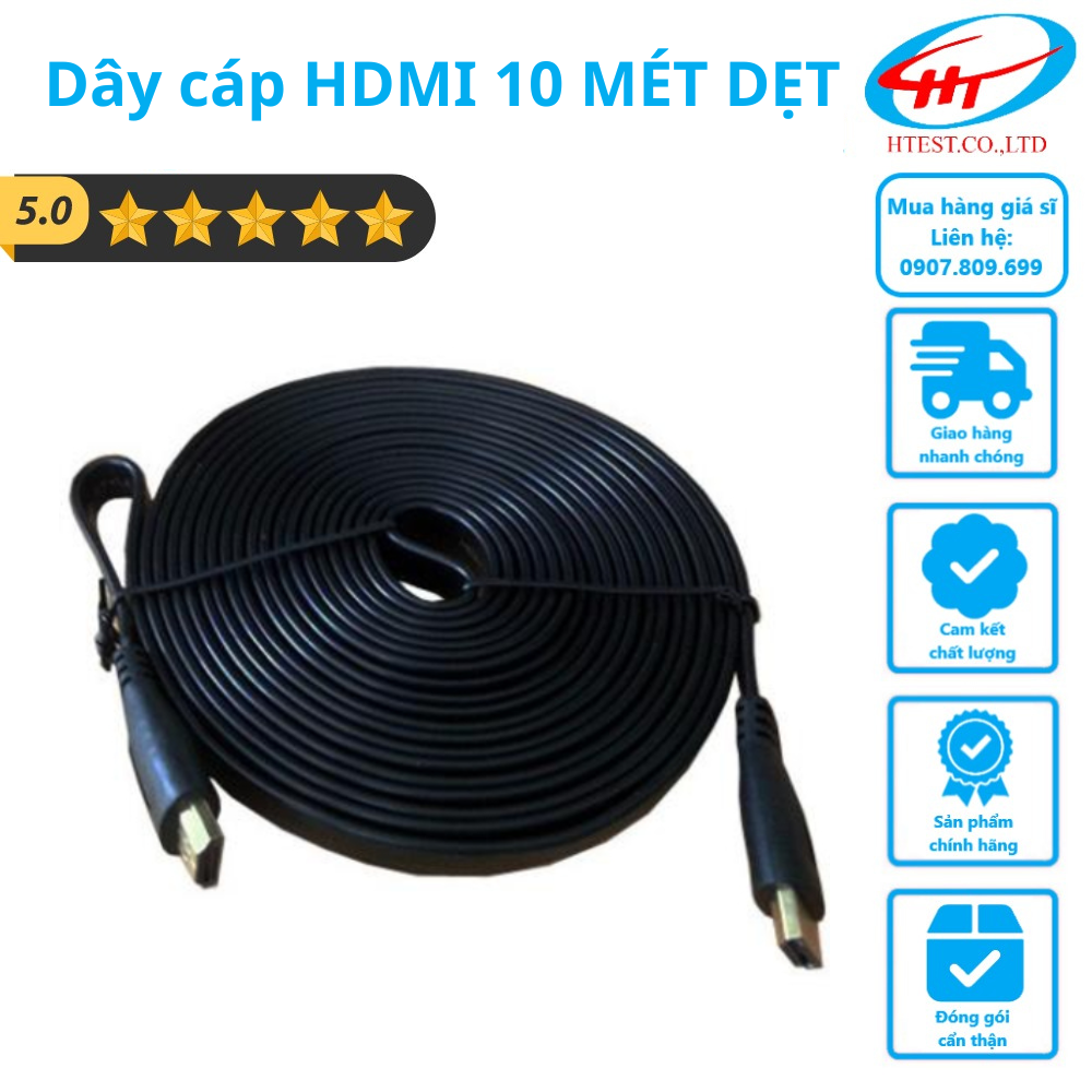 Dây hdmi cable hdtv full hd - 10m - sp000463