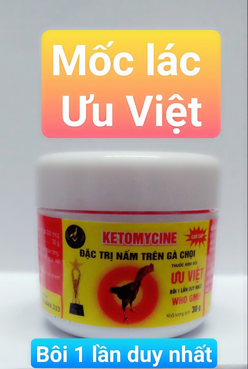 MỐC , LÁC BÔI ƯU VIÊT lọ 30g