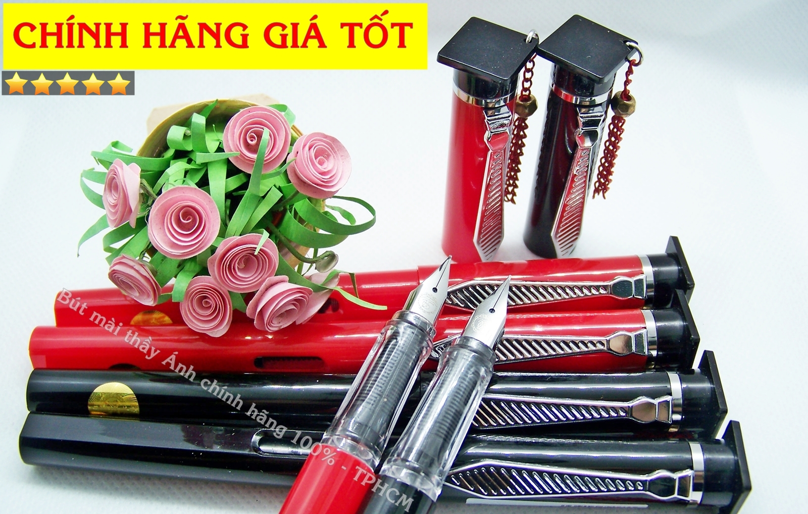 Bút mài thầy Ánh SH063 ngòi êm luyện chữ đẹp