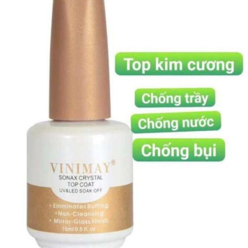 Top bóng kim cương Vinimay - Top coat mới bền hơn 35 ngày