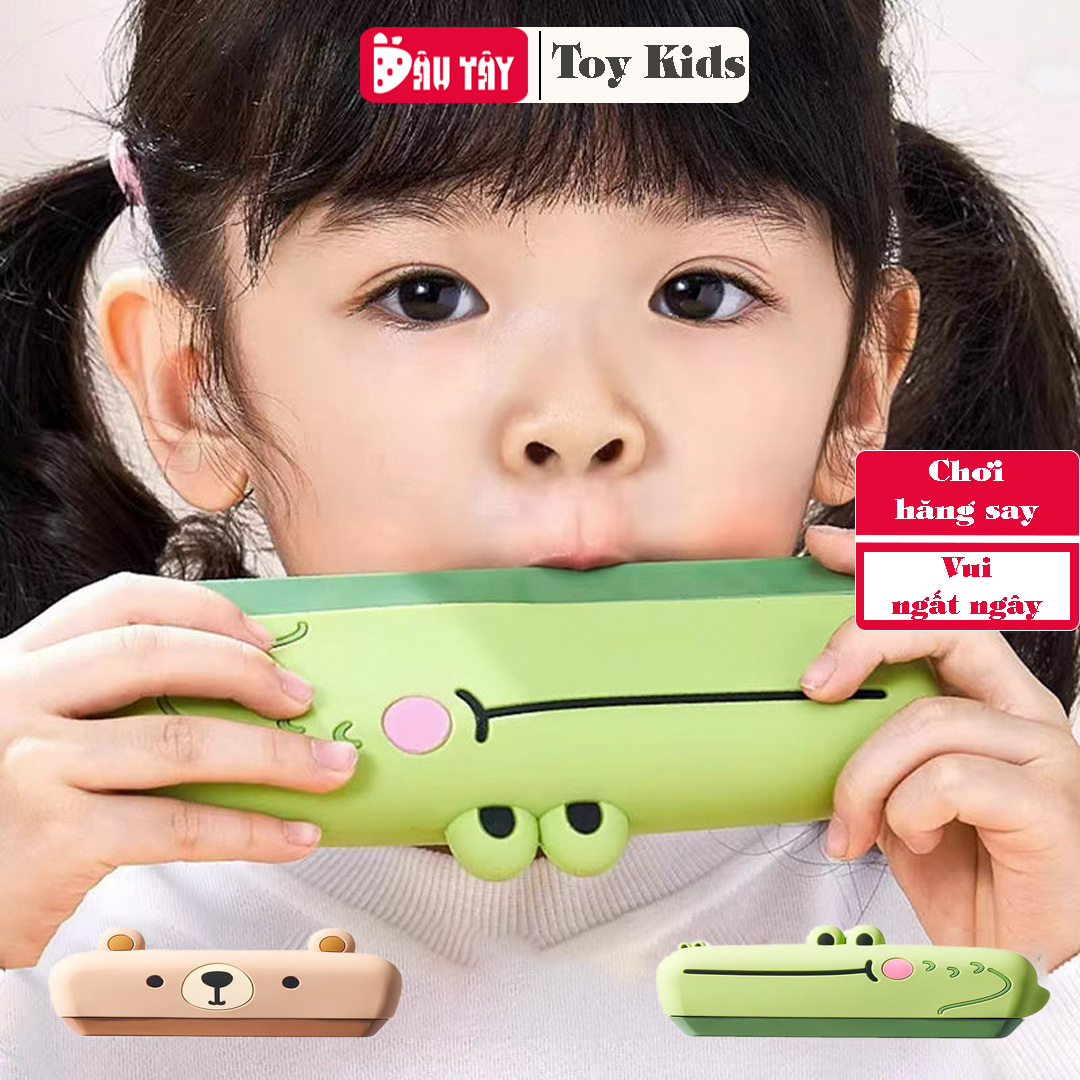 Kèn Harmonica đồ chơi âm thanh cho bé trai bé gái