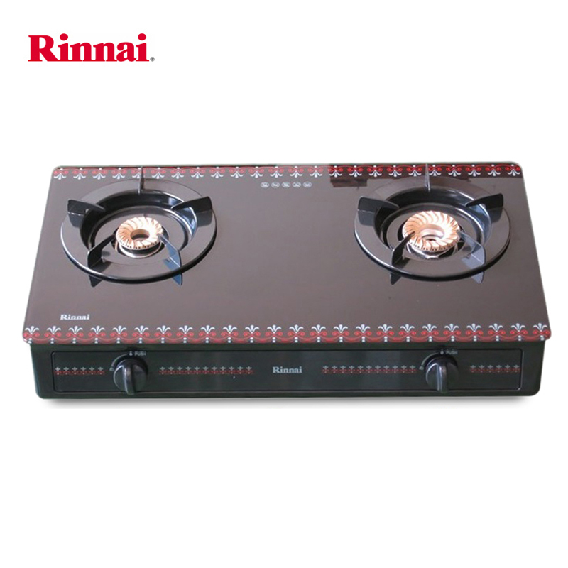 Bếp gas 6 tấc rinnai rv-3615gl , chén đồng lửa xanh tiết kiệm gas