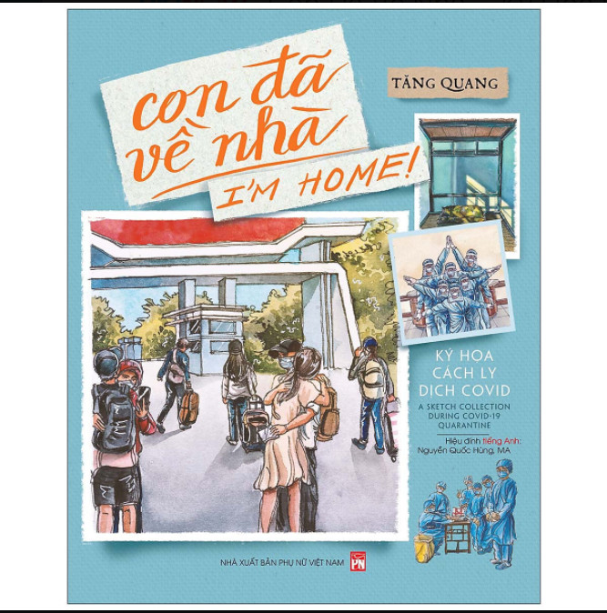 Con đã về nhà – ký họa cách ly dịch covid