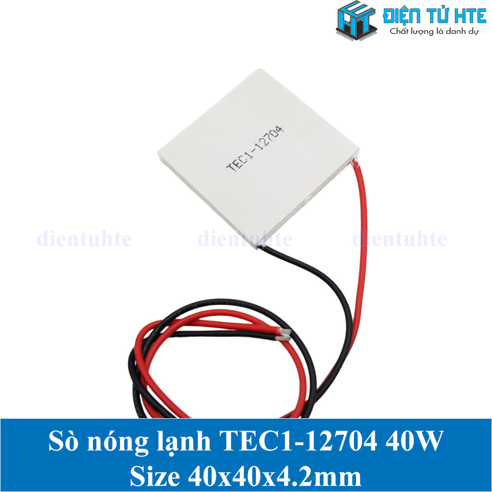 Sò nóng lạnh tec1-12704 40w 40x40mm