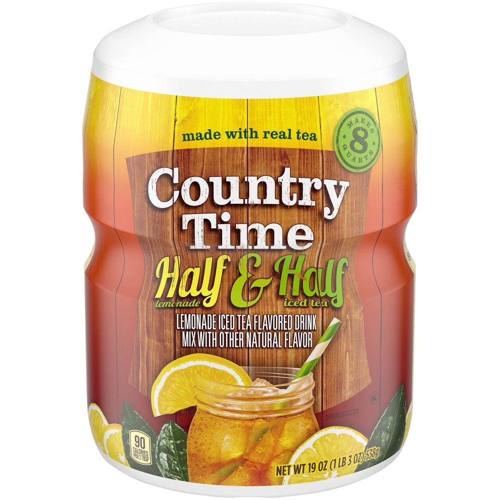 Bột trái cây country time trà chanh-538gr