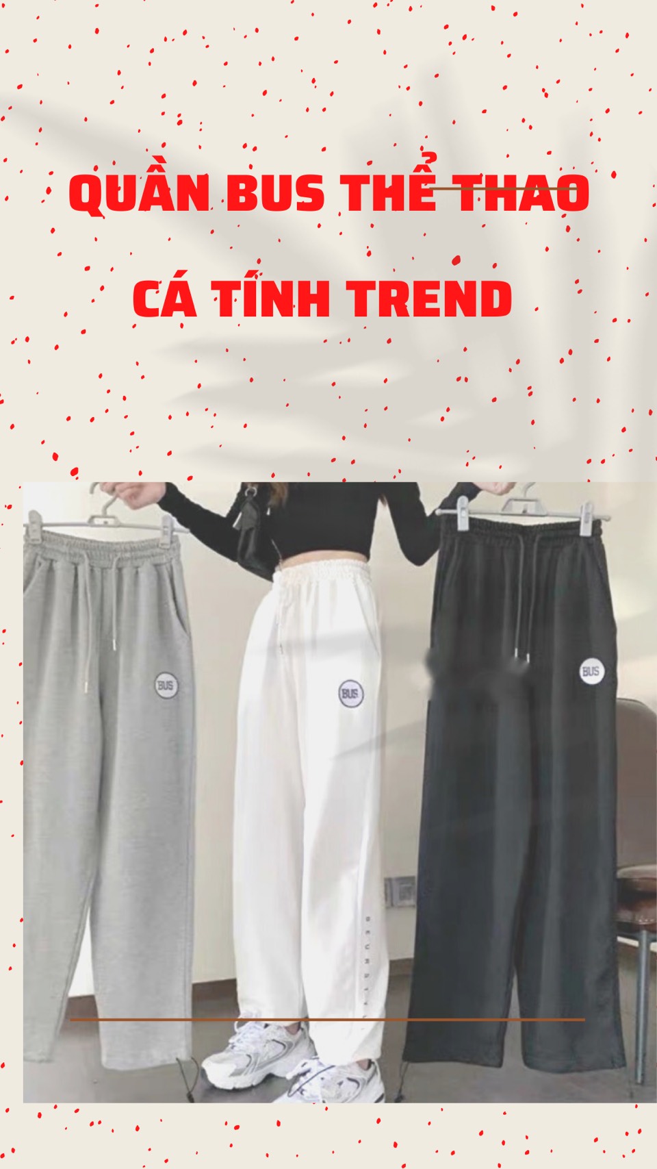 Quần bus thể thao , quần thẻ thao nam nữ chất ni cotton bongmai hottrend. kèm quà tặng xinh