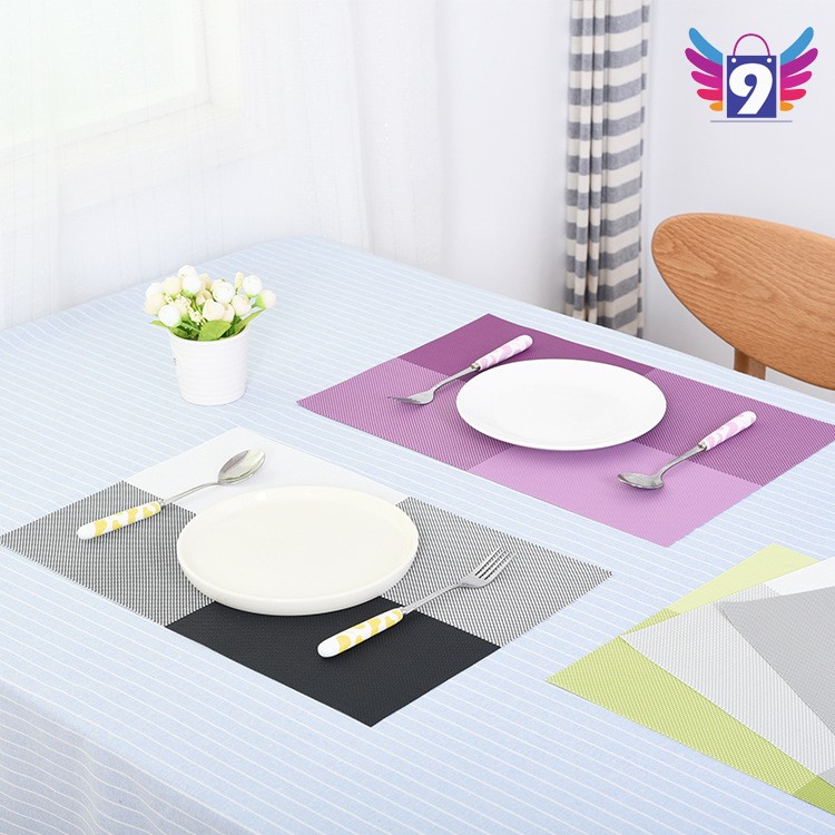 [3-5/8 Hoàn Tiền 25%] - [HCM]Khăn trải bàn ăn khăn lót chén dĩa cách nhiệt  9STORE phong cách hiện đại (loại tốt)