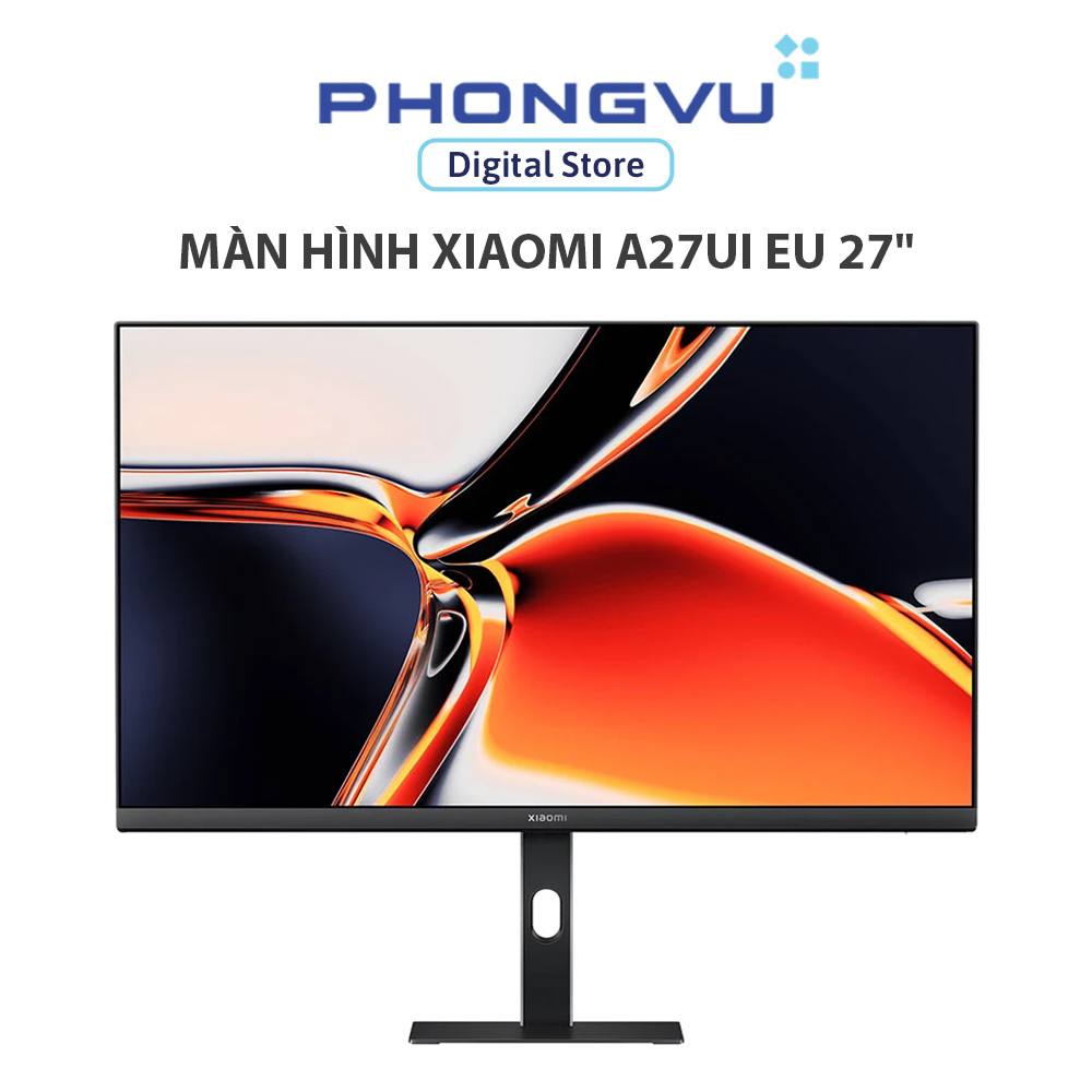 Màn hình Xiaomi A27Ui EU 27" (4K UHD 3840 x 2160/ IPS/ 60Hz/ 6 ms) -Bảo hành 36 tháng