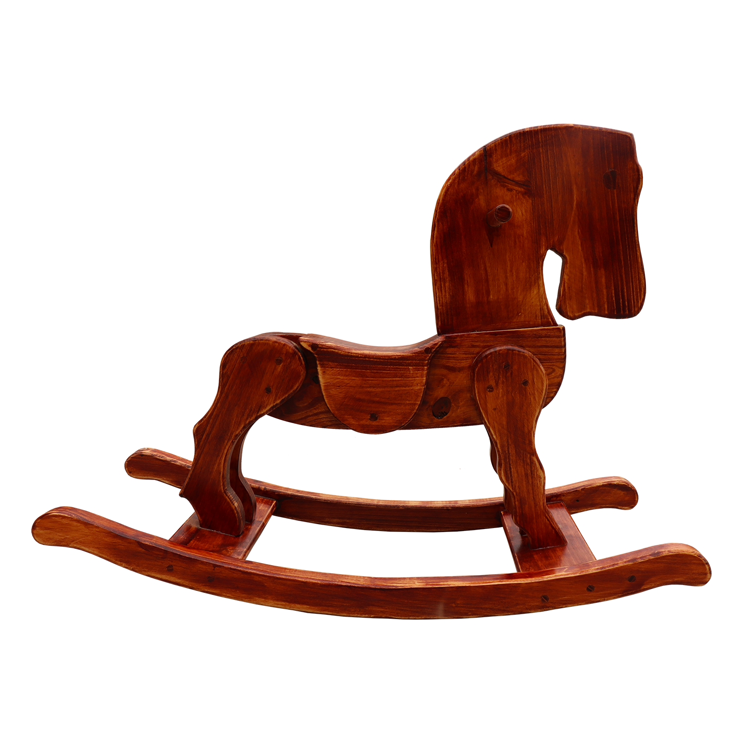 Ngựa bập bênh thành Troy bằng gỗ