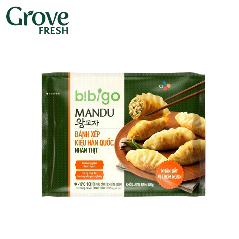 Mandu BIBIGO Thịt Gói 350g