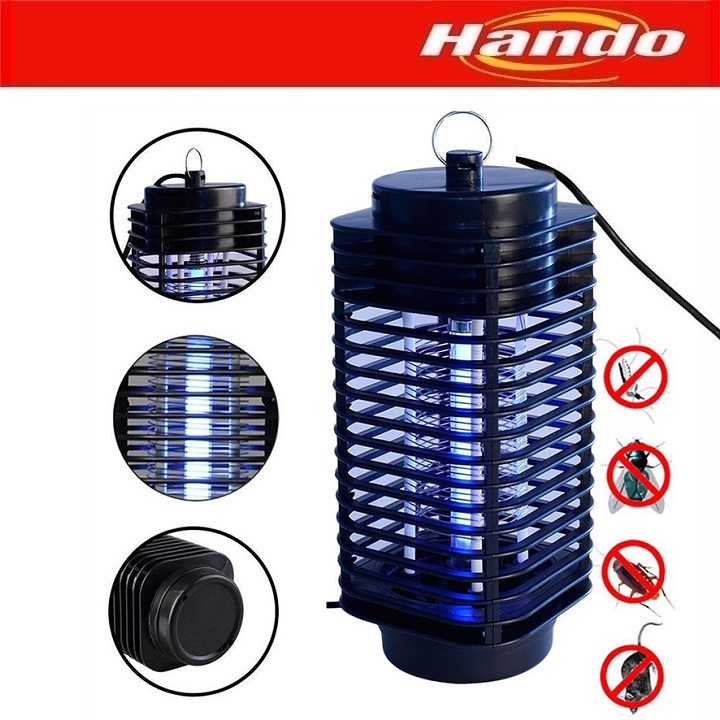 Đèn bắt muỗi côn trùng tiết kiện điện hình tháp 3D Tower Hando HD53