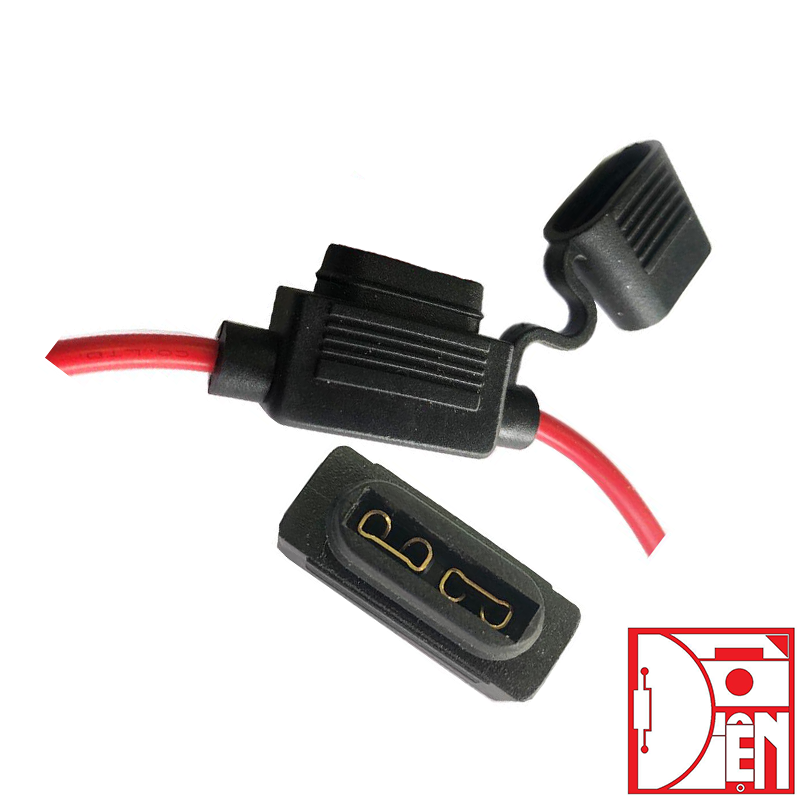 Vỏ cầu chì cao su chân to chống nước