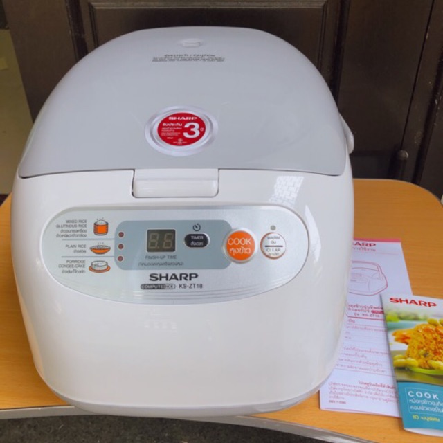 Nồi Cơm Điện Tử Sharp KS-ZT18 Bảo Hành 12 tháng