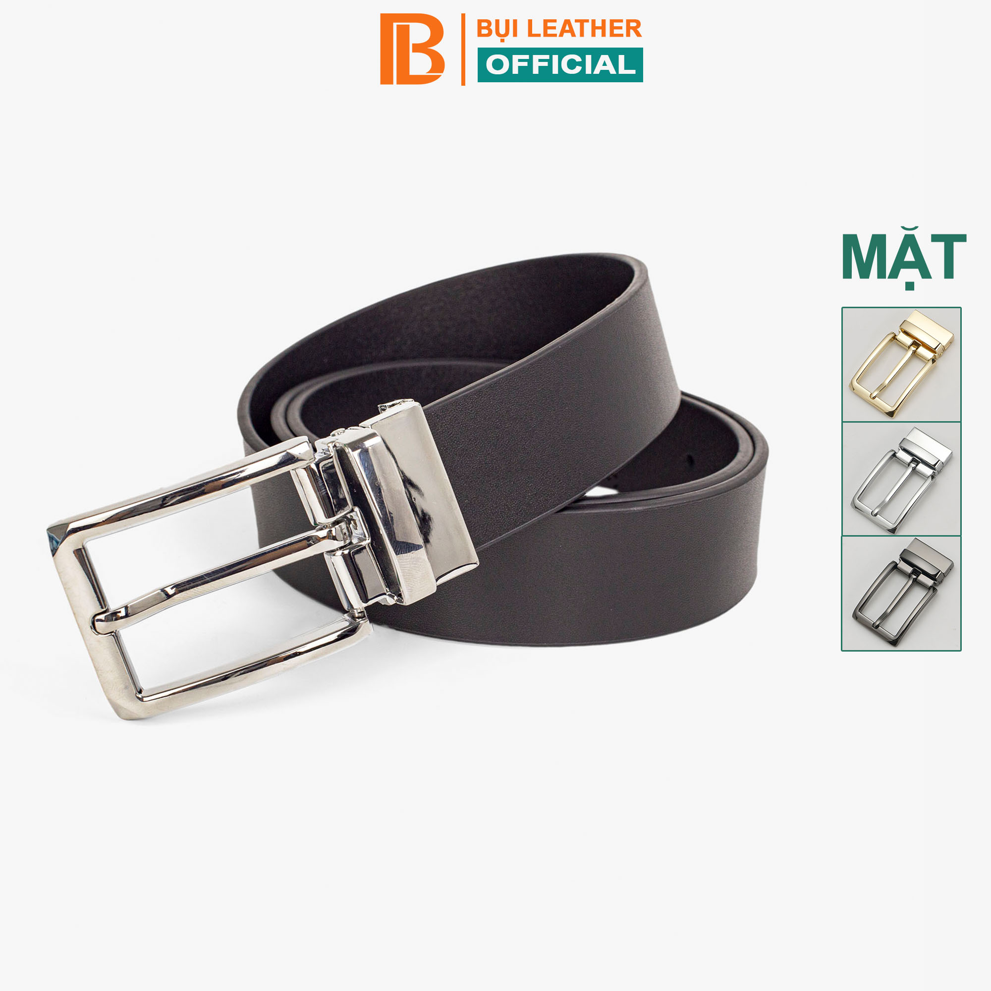 Thắt lưng nam da bò nguyên tấm L112 cao cấp màu đen, dây nịt nam da bò thật khóa cài bằng thép không gỉ, nhiều mặt khóa lựa chọn, hộp sang trọng làm quà tặng,thương hiệu Bụi leather chuyên đồ da thật,bảo