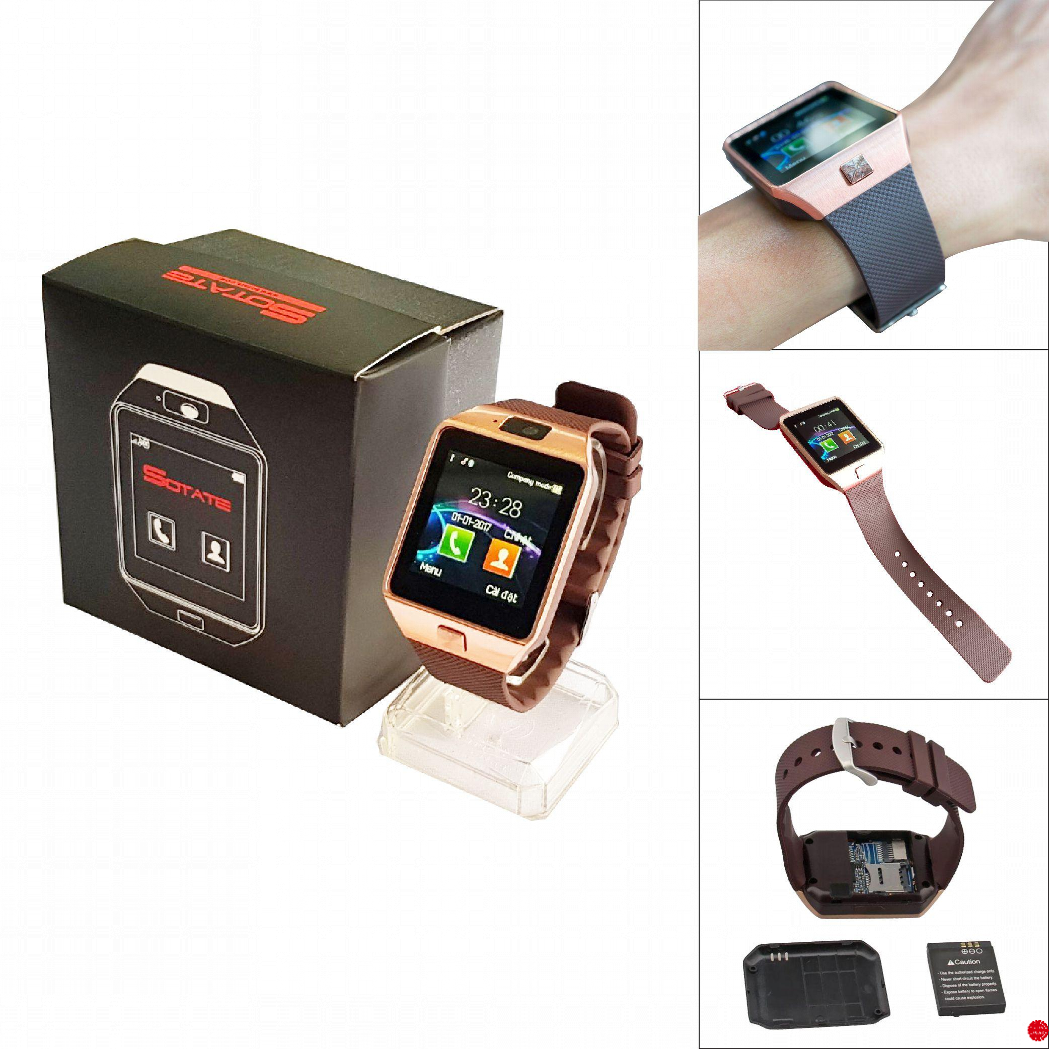 Đồng hồ thông minh DMT09 màu Vàng