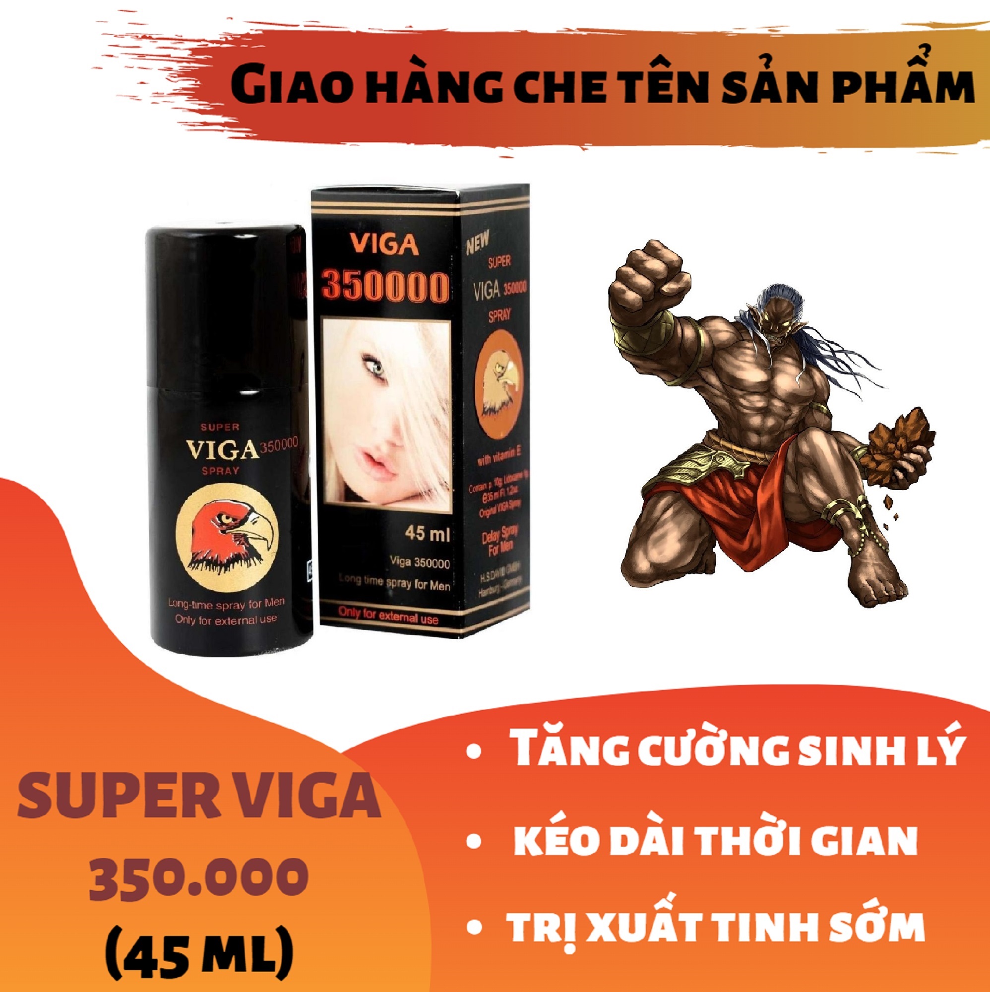 Chai xịt SUPER VIGA 350000 Đức nam