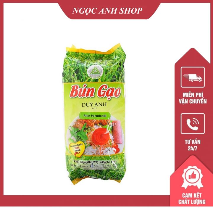 Bún gạo xuất khẩu duy anh/bún khô 400gram