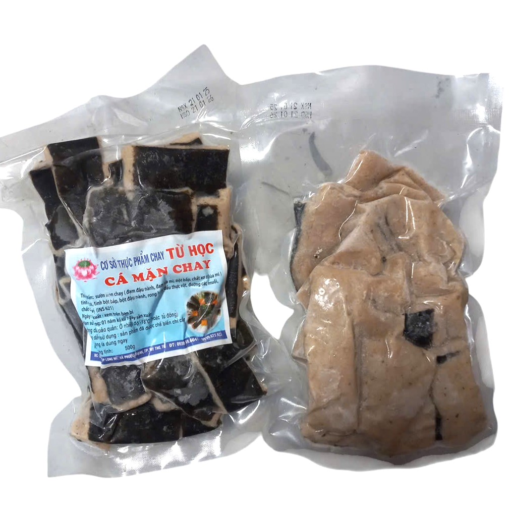 Cá mặn chay Từ Học 500g (HÀNG LẠNH) - Thực phẩm chay Thiện Tâm
