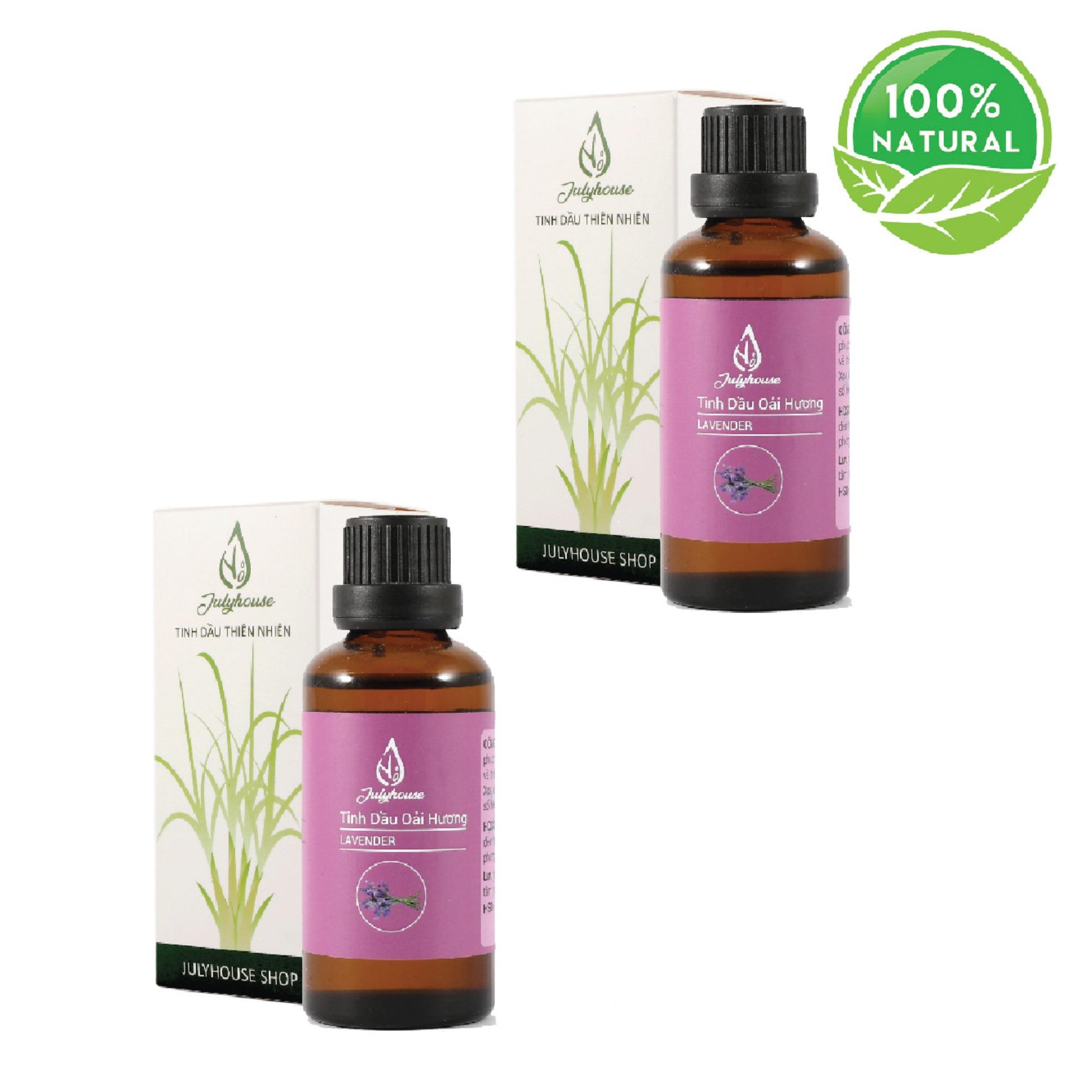 Bộ 2 chai Tinh dầu Oải Hương Julyhouse 50ml