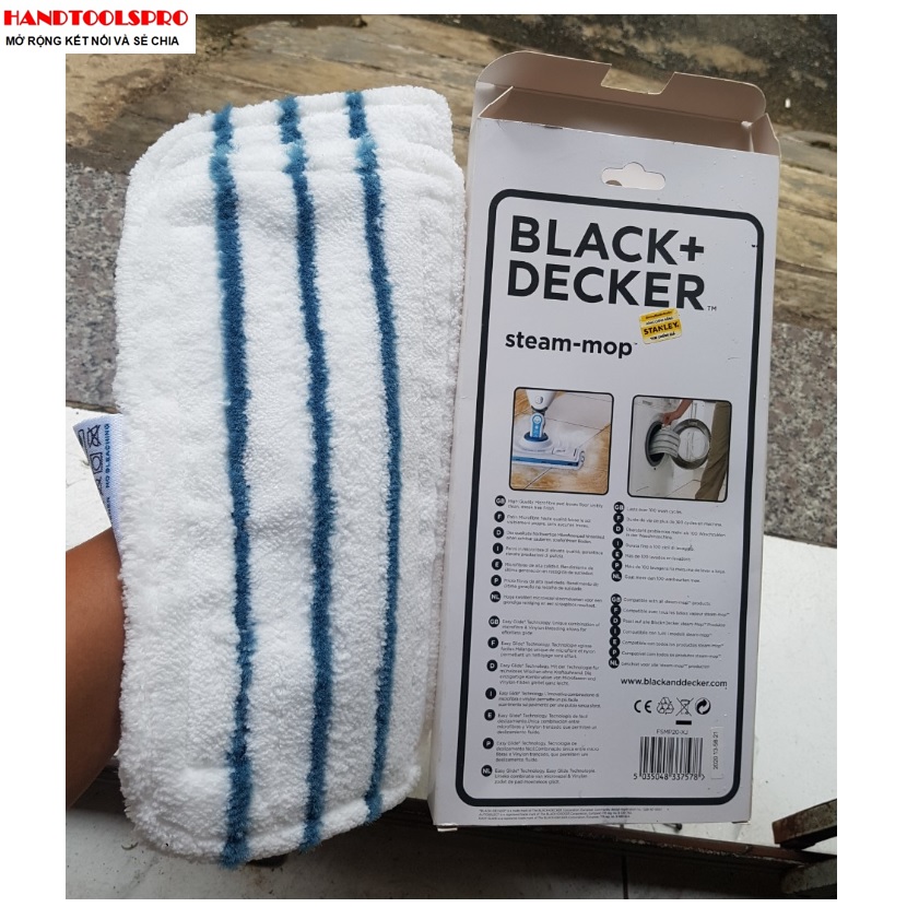 Vải lau sàn black decker fsmp20-xj