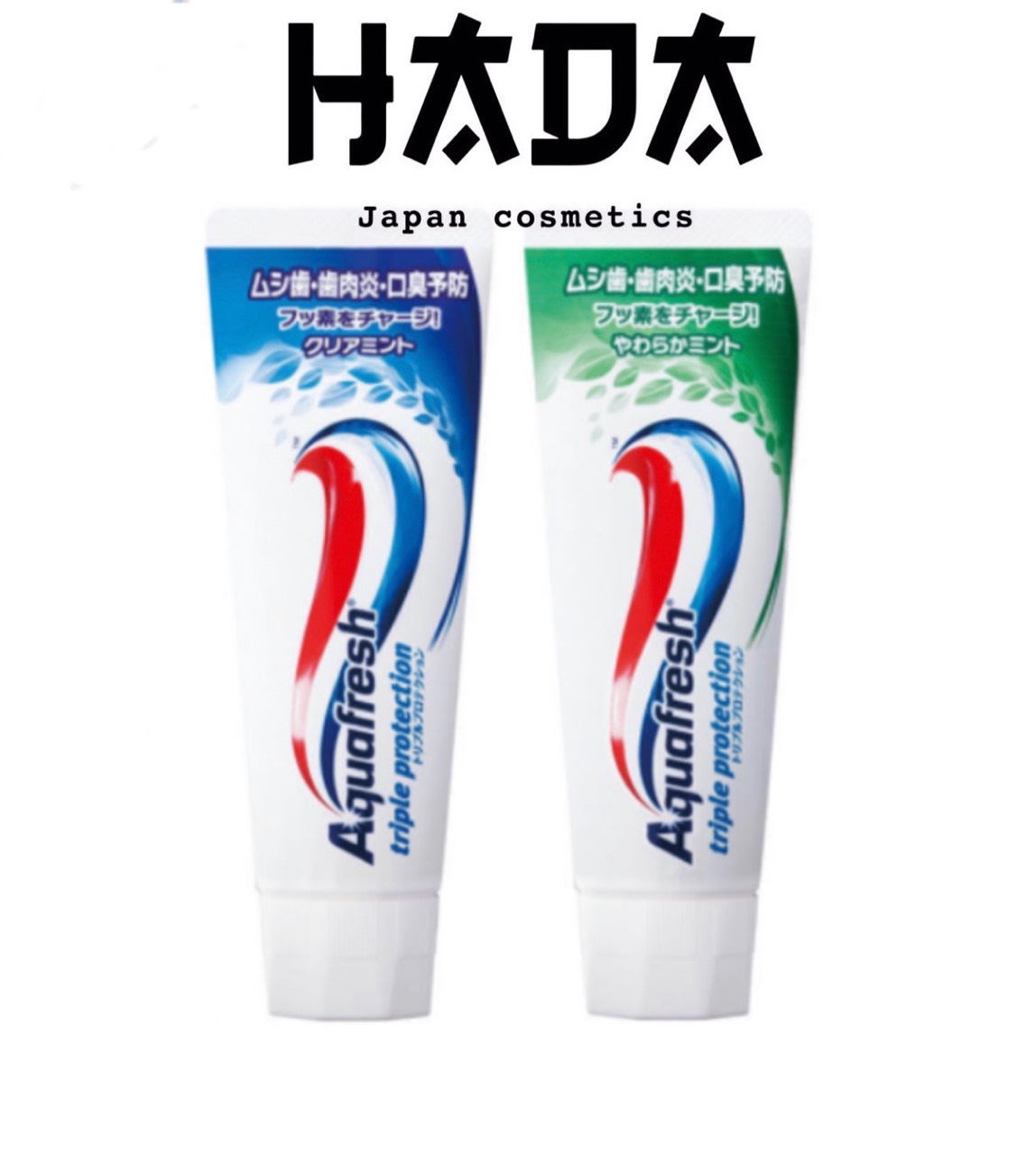 Kem đánh răng Aquafresh Nhật Bản 160g - HADACOSMETIC