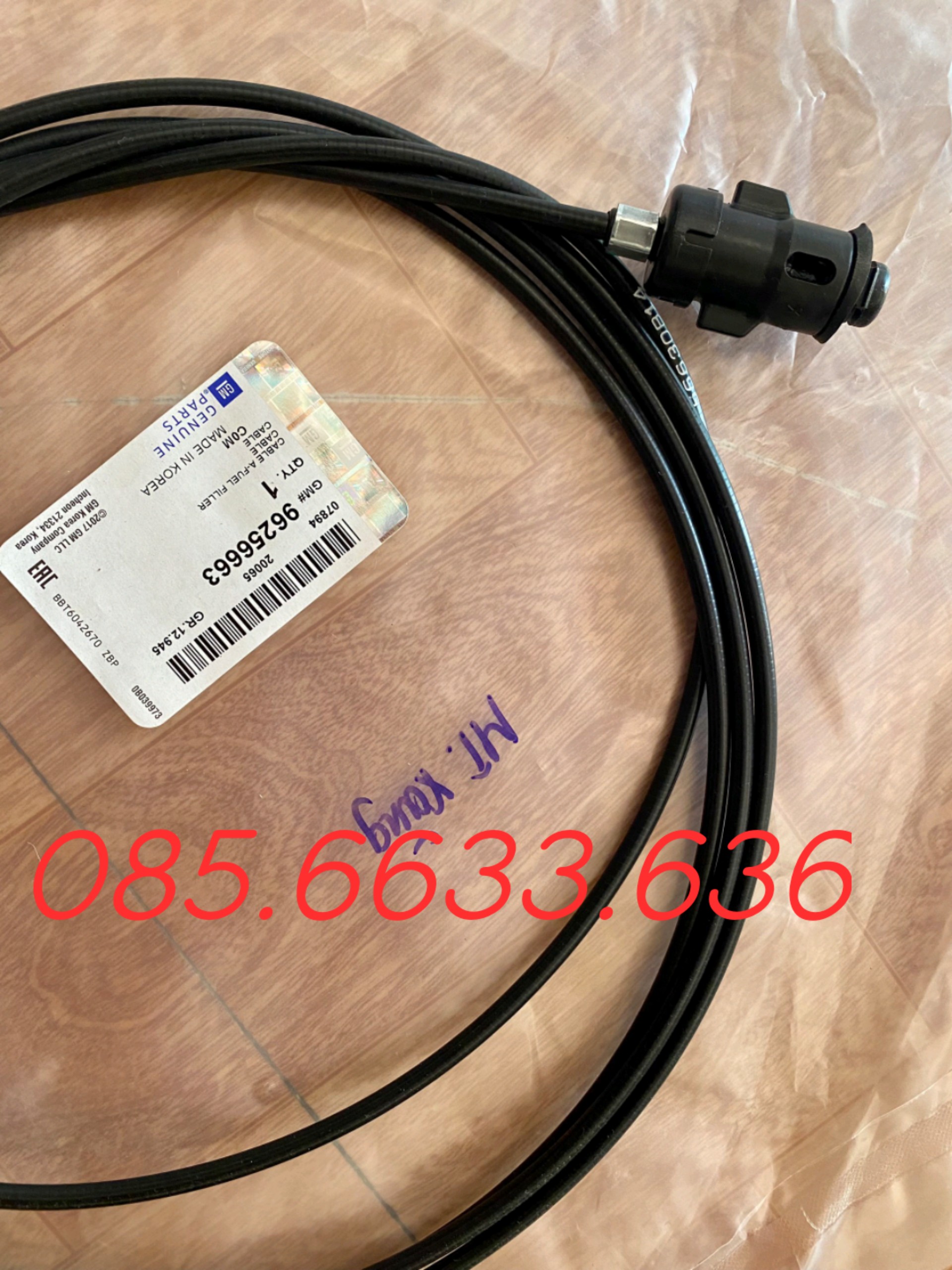 Dây mở nắp bình xăng Matiz 1, Matiz 2 , Matiz 3 , spark m200 , Xịn