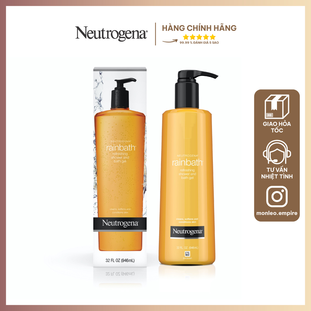 Sữa tắm Neutrogena Rainbath Refreshing Shower and Bath Gel 1182ml