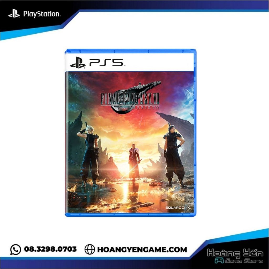 Đĩa game final fantasy vii rebirth ps5
