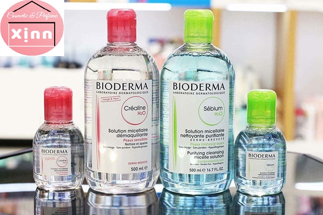 Nước tẩy trang bioderma créaline h2o - xuất xứ pháp -