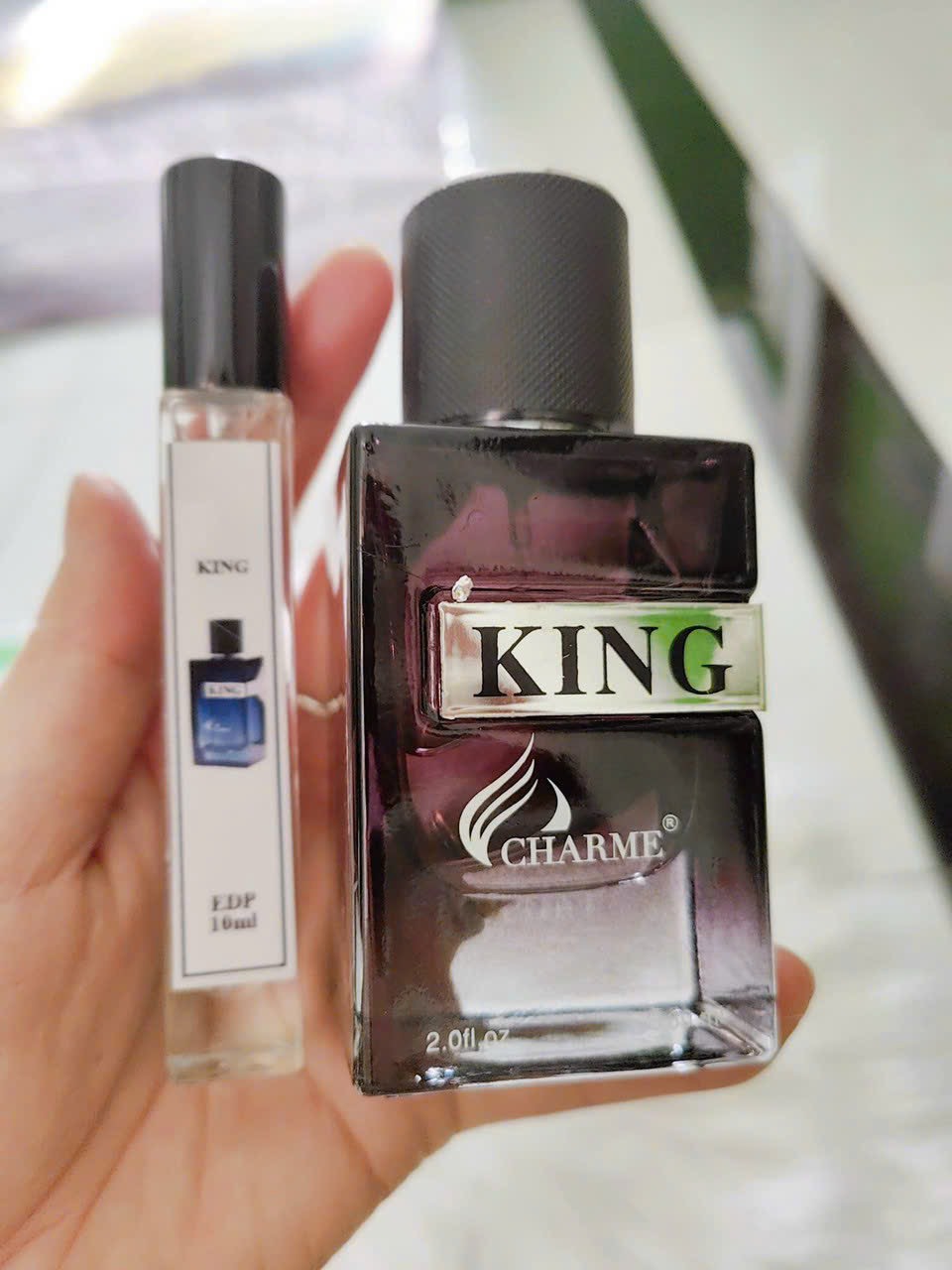 [HCM]Nước Hoa Nam Cha rme King Chai 60ml