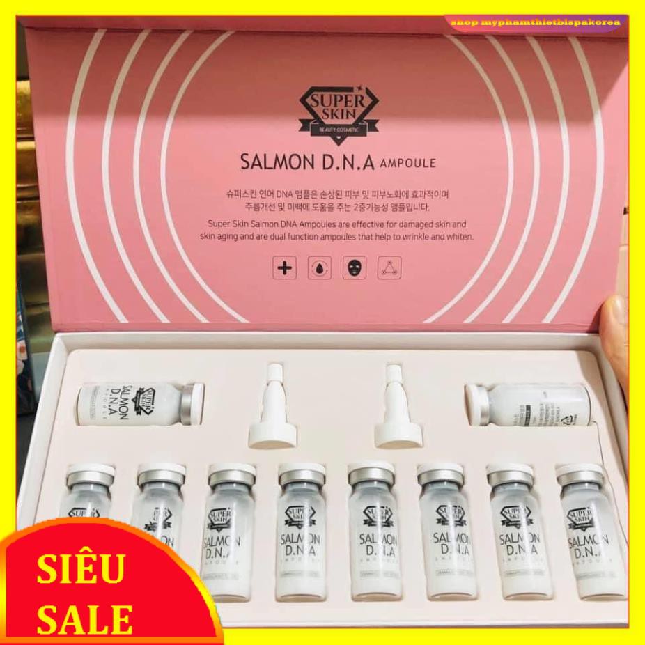 Tinh Chất Nhau Thai Cá Hồi Super Skin Salmon Dna Ampoule