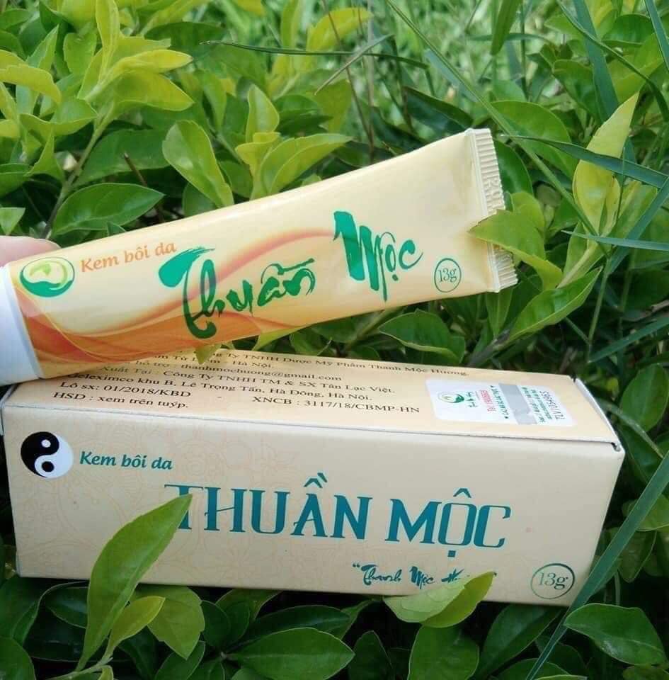 kem bôi da thuần mộc