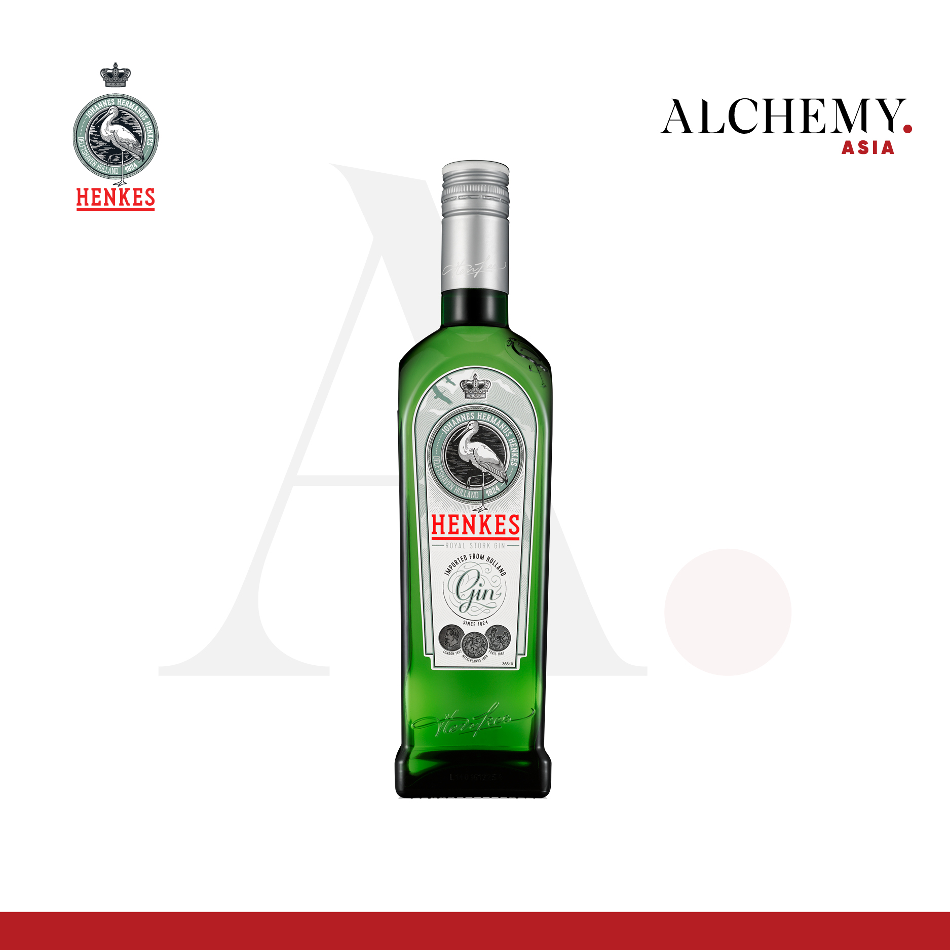 [Trên 18 tuôi] [Chính hãng] Rượu Gin Henkes 43% 750ml