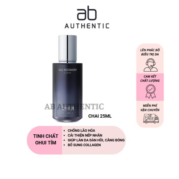 Tinh chất Ohui tím cải thiện nếp nhăn, Chống lão hóa Age Baby Collagen 25ML - AB AUTHENTIC