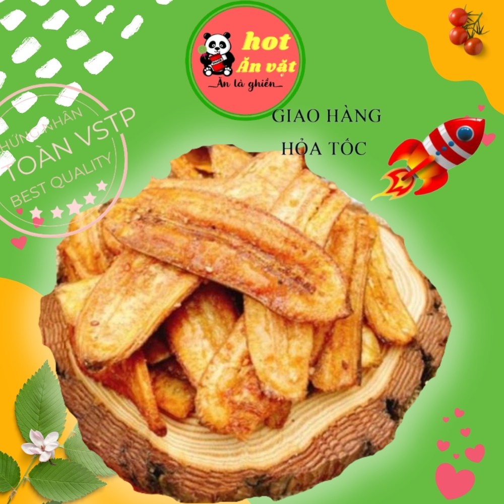 Chuối Sấy Mè Giòn, Chuối Chiên Tẩm Gừng Mè Siêu Giòn Ngon giá rẻ
