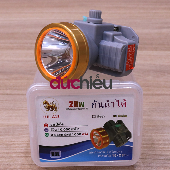 Đèn pin đội đầu sáng mạnh volume điều chỉnh độ sáng , đèn pin, đèn đội đầu, đèn đeo trán | Đức Hiếu Shop