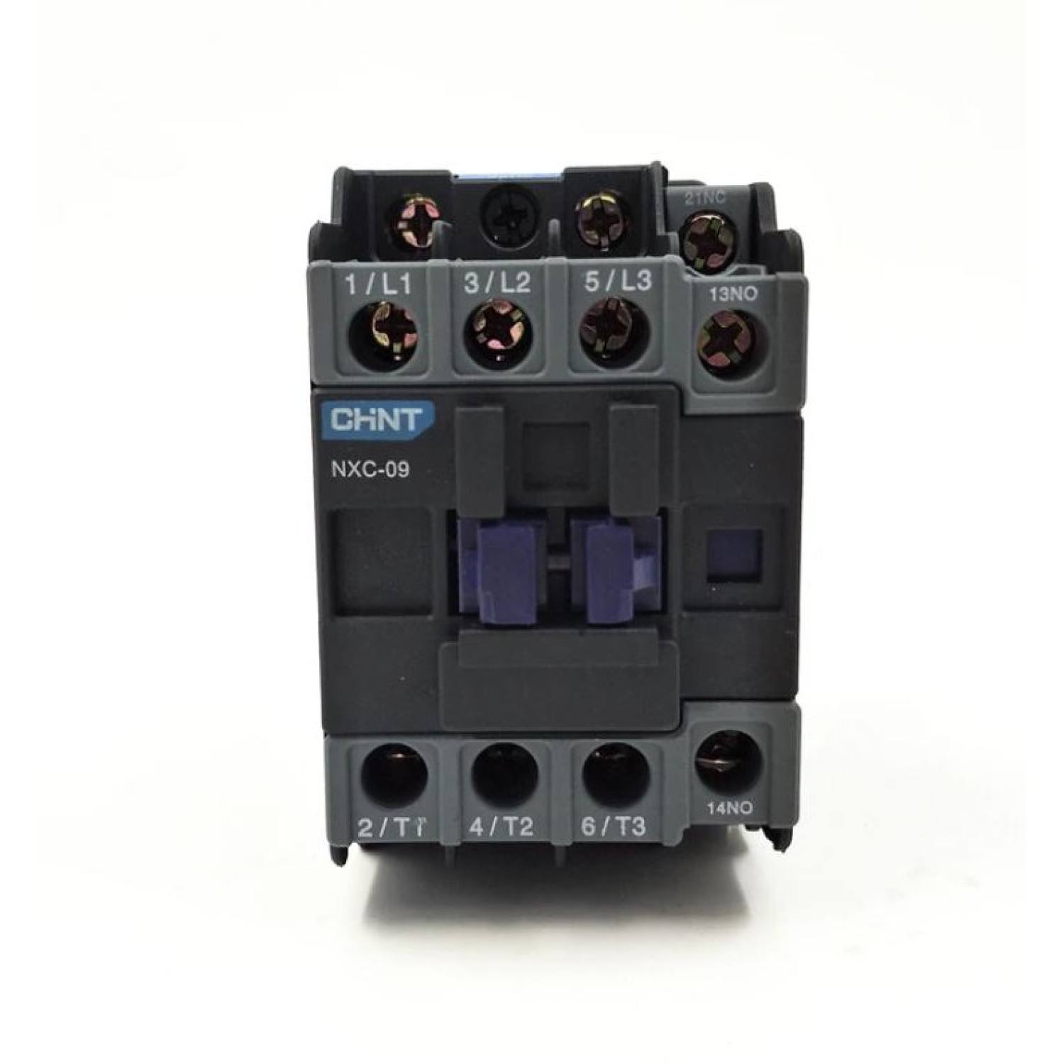 Contactor 3 pha nxc-09 chịu tải động cơ 4 kw