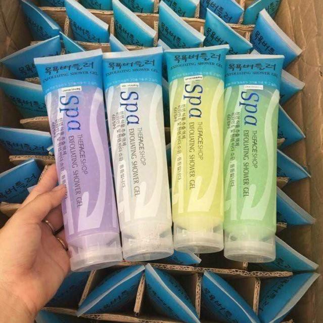 Gel tẩy tế bào chết hàn quốc spa .