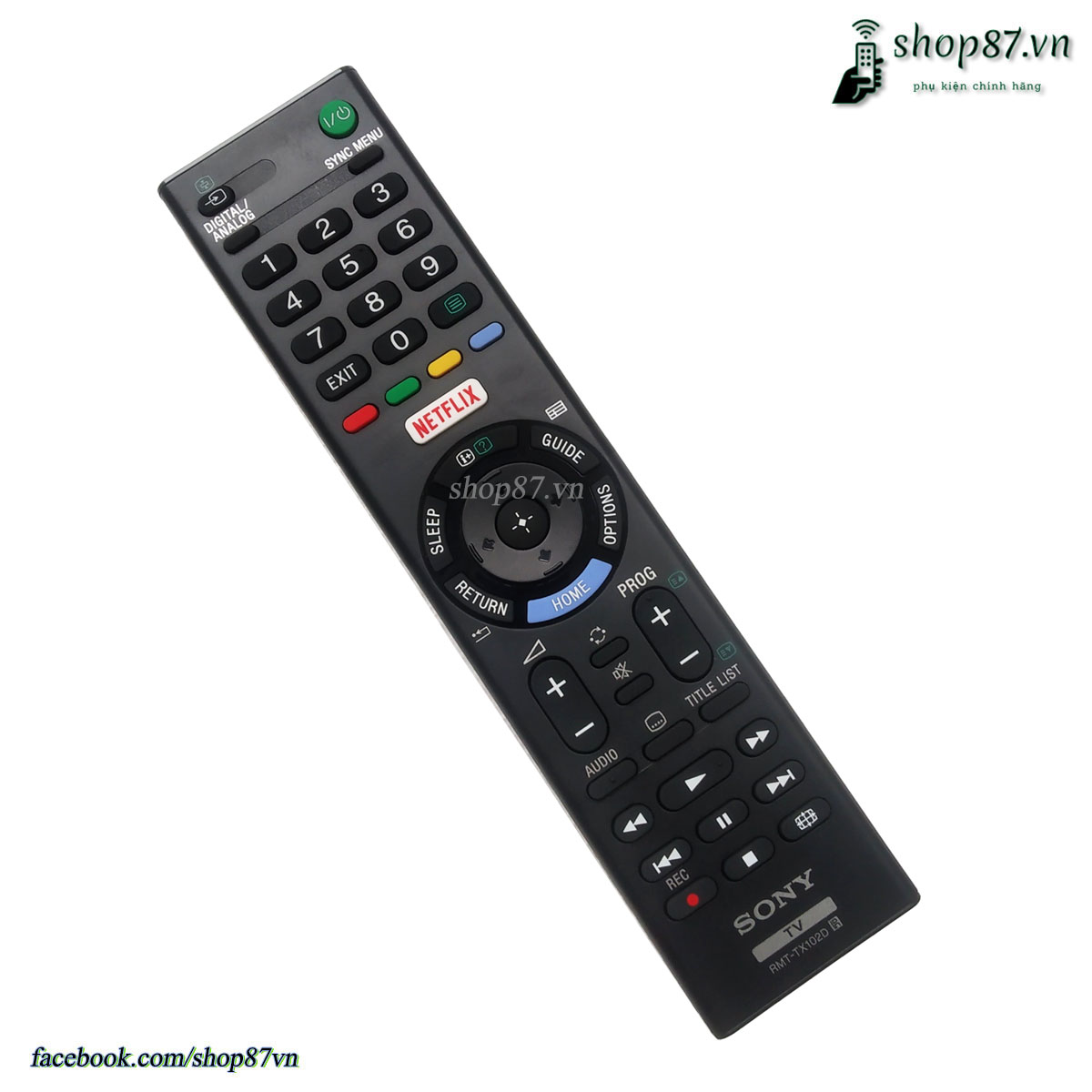 Remote điều khiển tv Sony thay thế TX201P
