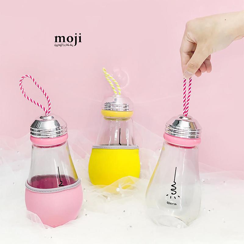 Bình thủy tinh hình bóng đèn 450ml dh7755