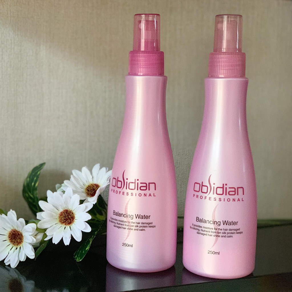 Nước xịt dưỡng tóc hoa hồng phục hồi tóc hư tổn Obsidian 250ml Hàn Quốc