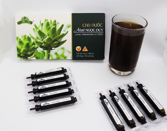 Cao Nước Atiso hộp 10 ống-Ngọc Duy