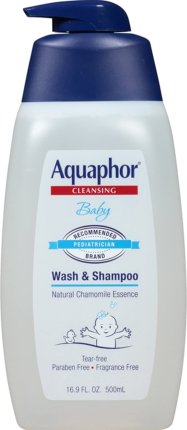 Dầu gội & sữa tắm 2 trong 1 cho trẻ em Aquaphor Baby Wash and Shampoo 2in1